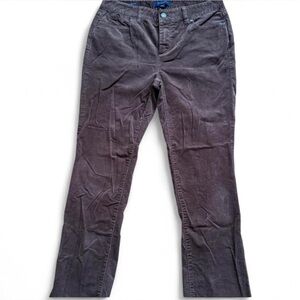 Talbots Chocolate Corduroy Trousers